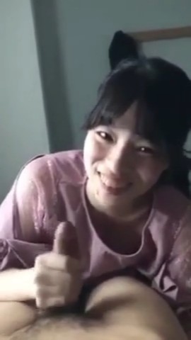 Japanese amateur-style thumbnail showing First-Date Blowjob from a Sweet Girlfriend for Her Big-Dick Boyfriend